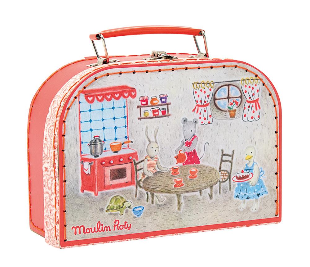 Moulin Roty  Valise goûter, La grande famille, Moulin Roty 