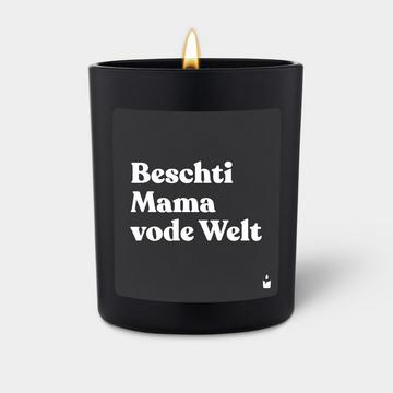 Duftkerze Flowery Beschti Mama vode Welt