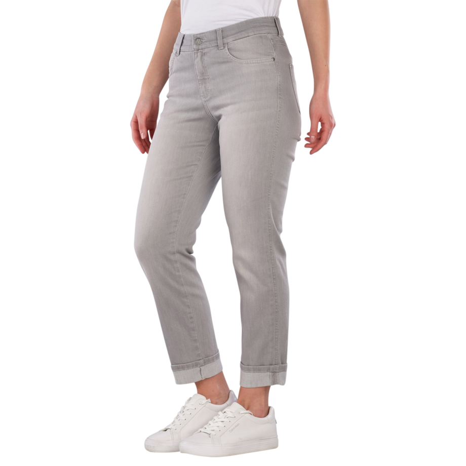 ANGELS Darleen Straight Fit Crop Jeans  
