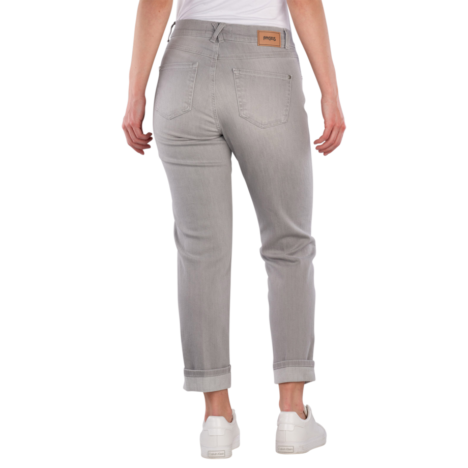 ANGELS Darleen Straight Fit Crop Jeans  