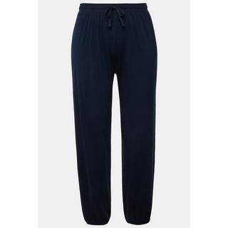 Ulla Popken  Pyjama-Hose, Modalmix, gerades Bein, Elastikbund 