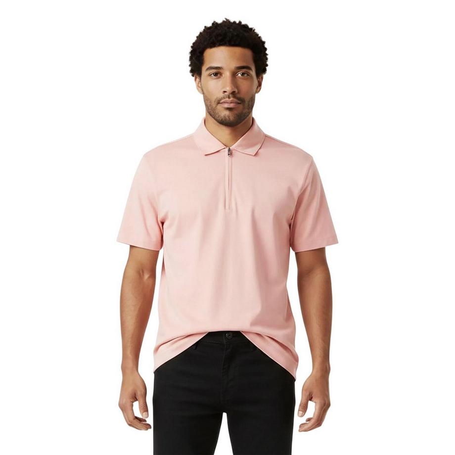 BOSS Maglietta Polo mezza cerniera  