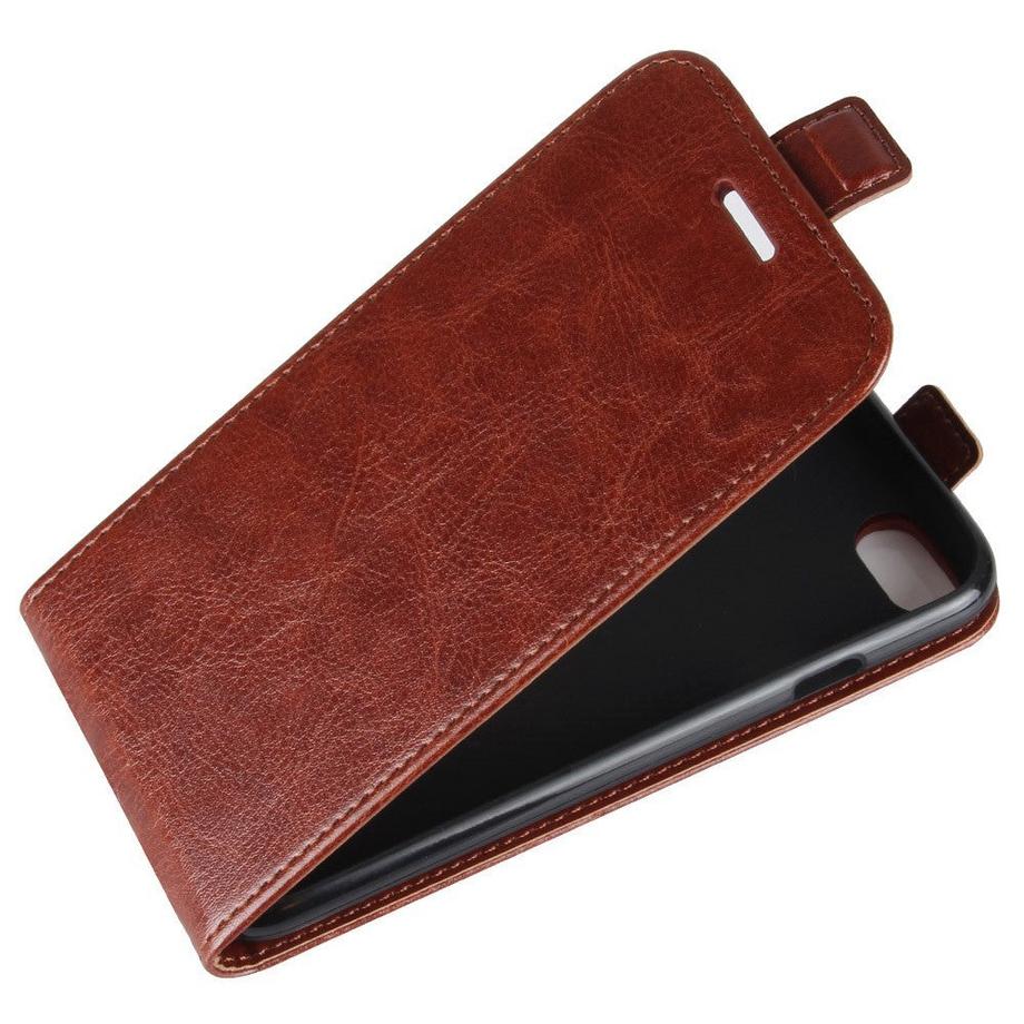 Cover-Discount  iPhone SE / 8 / 7 - Klassisches Leder Flip Case 