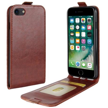 Cover-Discount  iPhone SE / 8 / 7 - Custodia classica flip verticale 