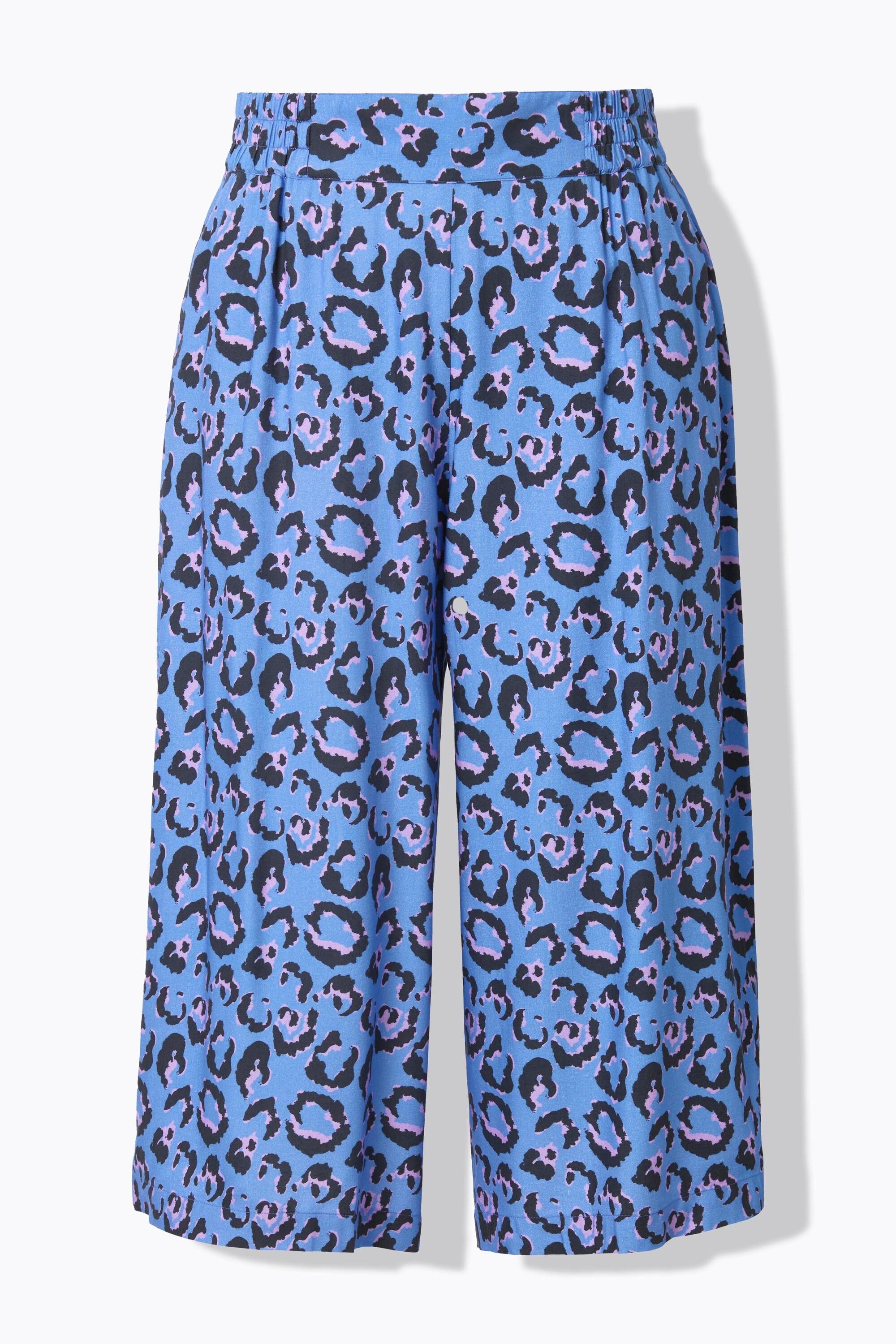 Studio Untold Jupe-culotte Jambe Large Imprimé Léopard  