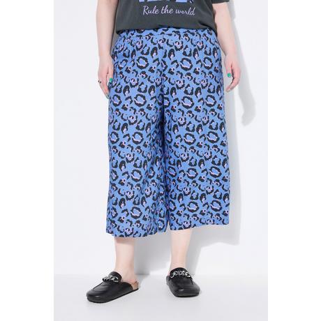 Studio Untold Jupe-culotte Jambe Large Imprimé Léopard  