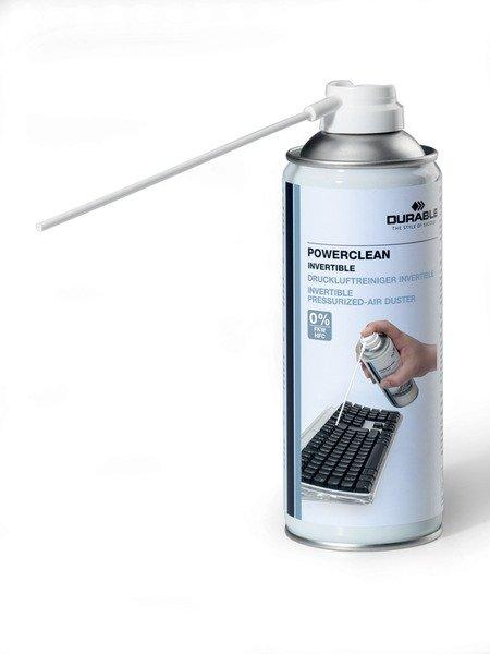 Image of DURABLE DURABLE Airduster Powerclean Invertible 200ml - ONE SIZE