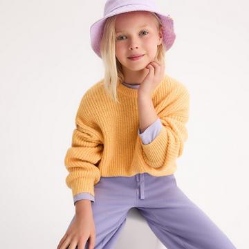 Pull col rond en maille