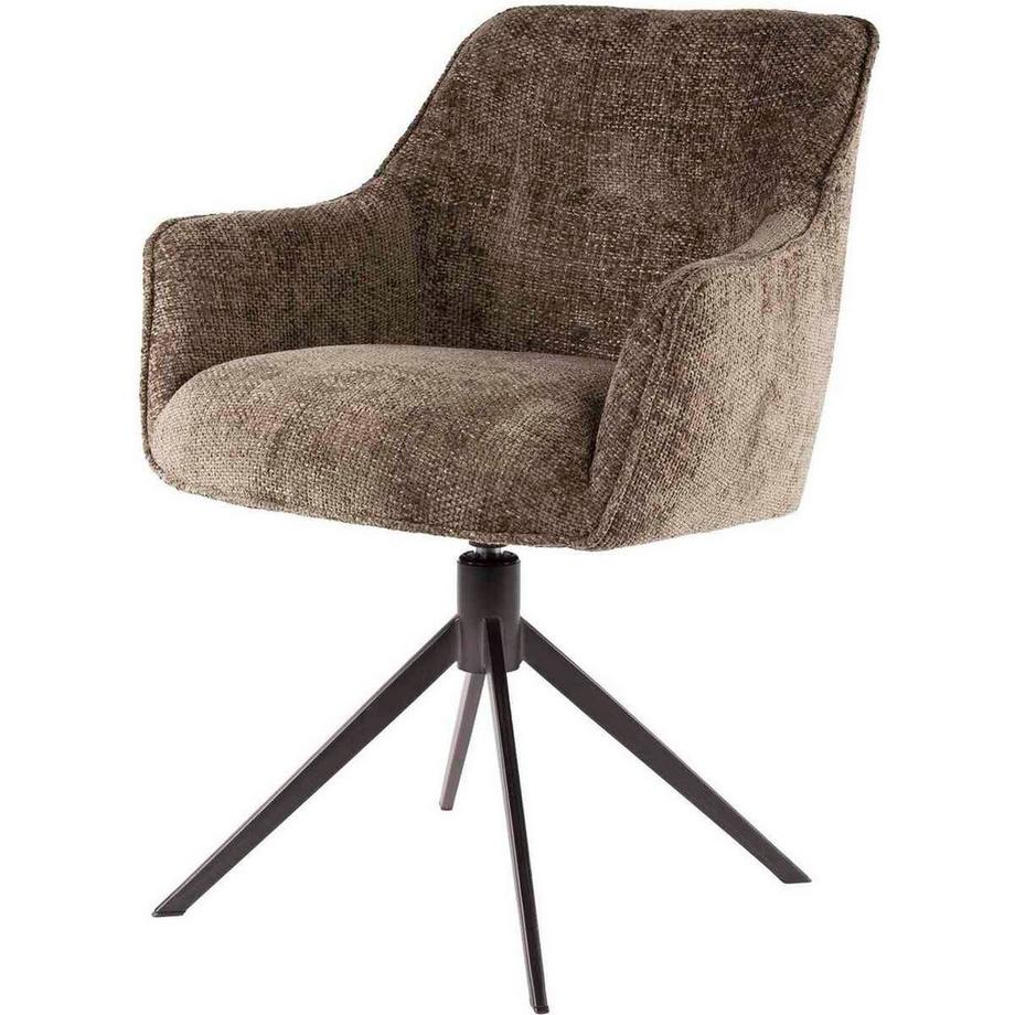 mutoni Sedia girevole Pull Rich taupe  