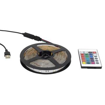 LED-Streifen mit Fernbedienung - RGB - 5 Meter