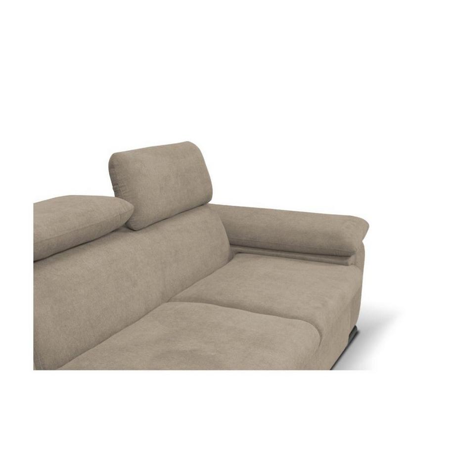 Vente-unique Ecksofa mit Schlaffunktion Bettkasten FABIEN Ecke Links  