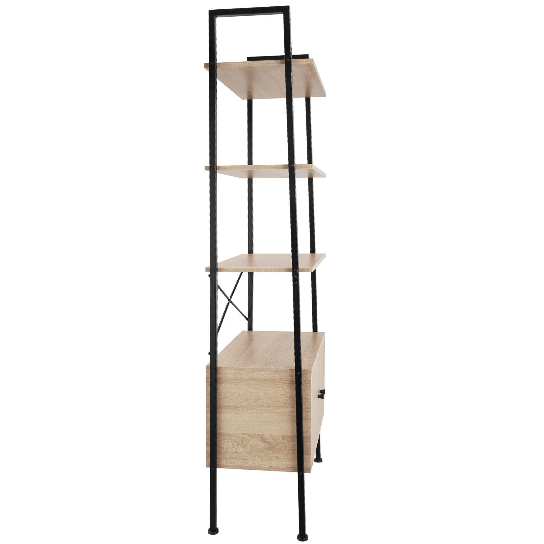 Tectake Etagère échelle Brentwood 57,5x34x173cm  