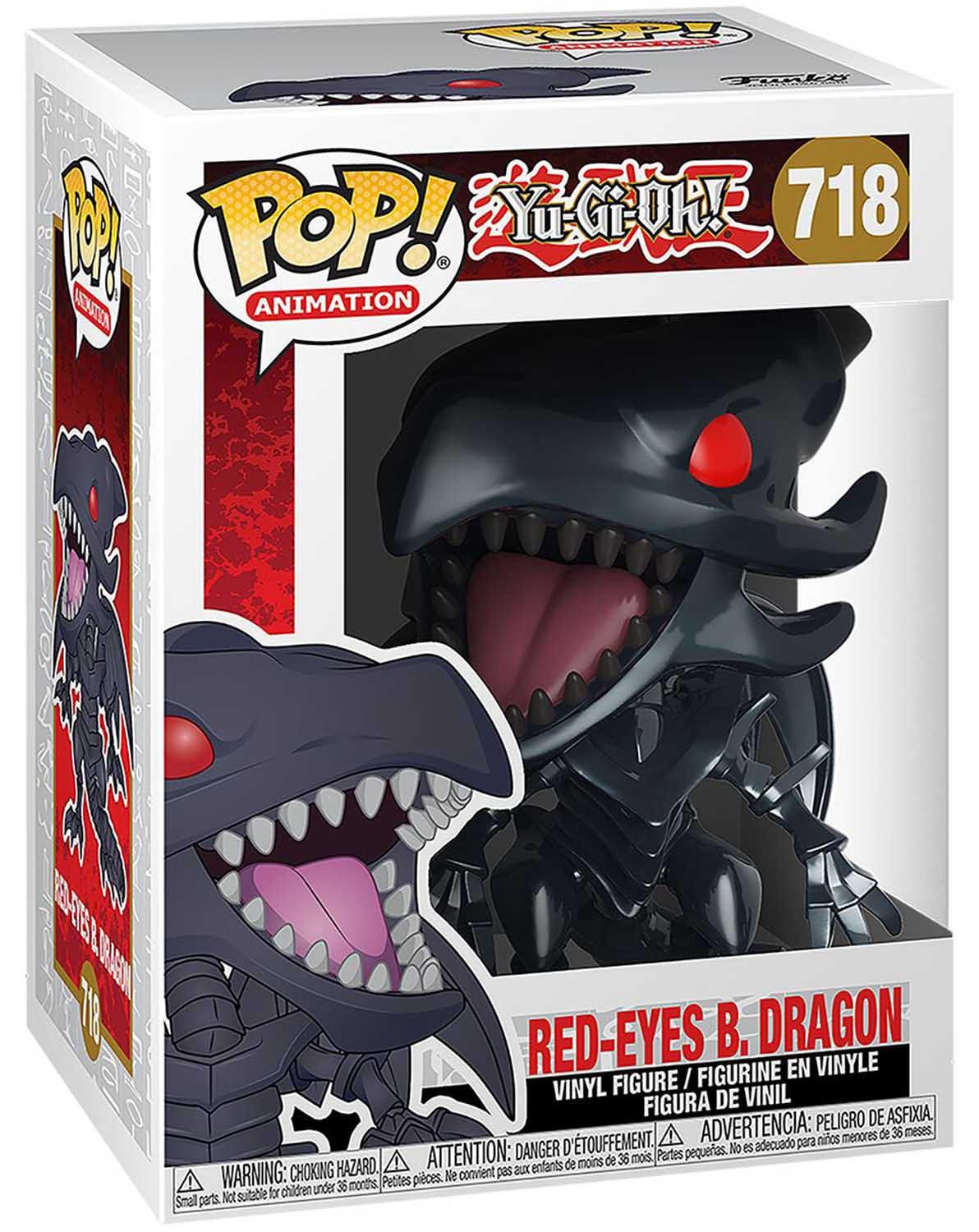 Funko  Yu-Gi-Oh! Red-Eyes Black Dragon Funko POP 718 