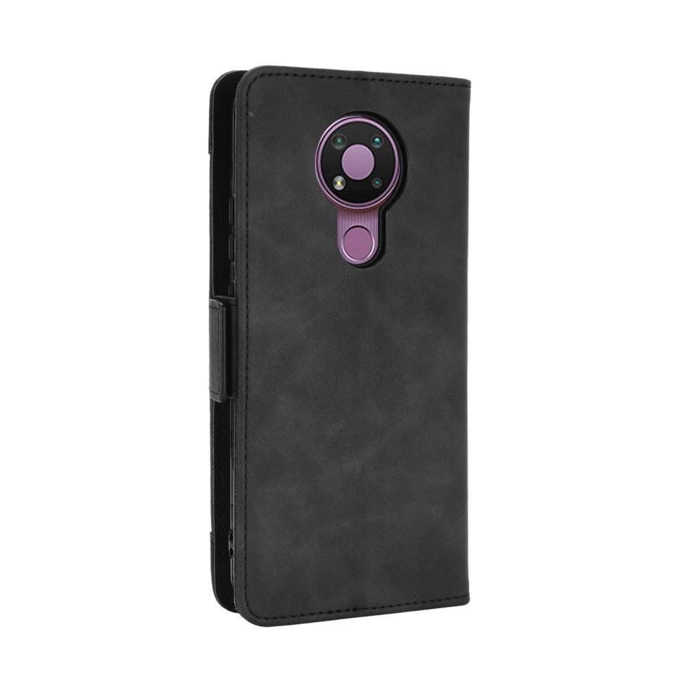 Cover-Discount  Nokia 3.4 - Etui avec de nombreux rangements pour cartes noir 