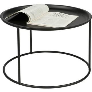 mutoni Table d'appoint Ivar Noir 56x56  