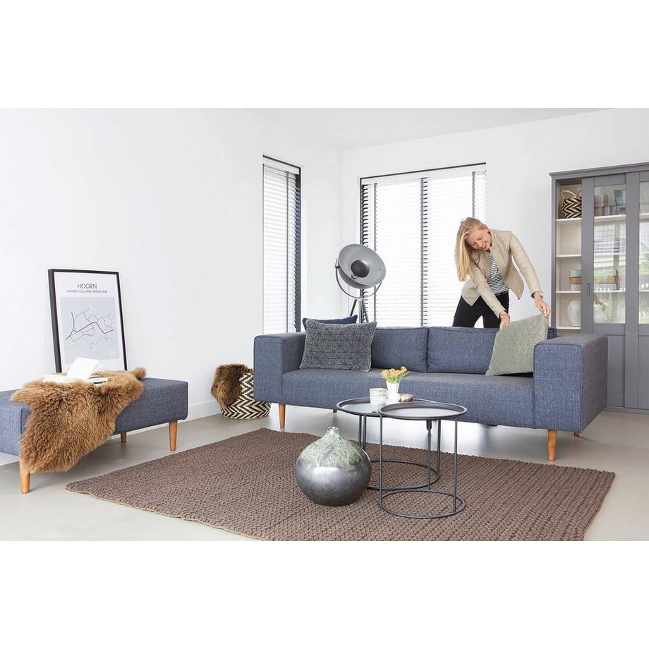 mutoni Tavolino Ivar Nero 56x56  