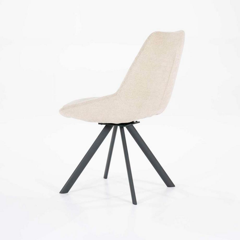 mutoni Chaise de salle à manger Bliss taupe  