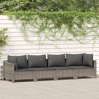 VidaXL set divani da giardino Polirattan  