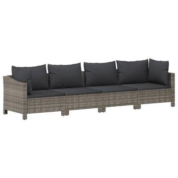 Garten lounge set poly-rattan