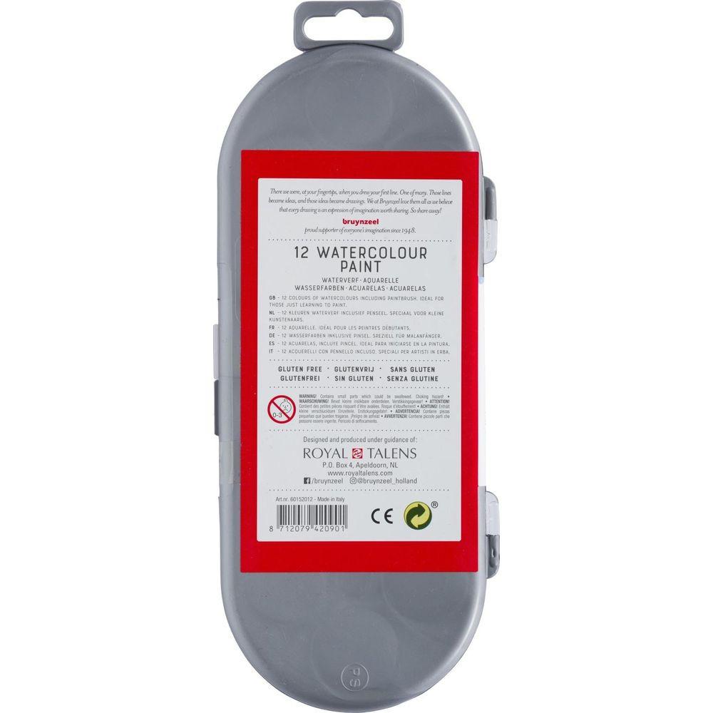Bruynzeel BRUYNZEEL Wasserfarbenset Kids 60152012 12 Farben  