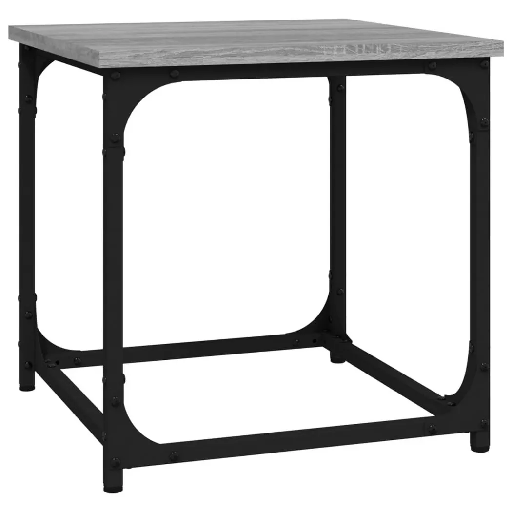 VidaXL - Table d'appoint bois d'ingénierie, One Size, Gris