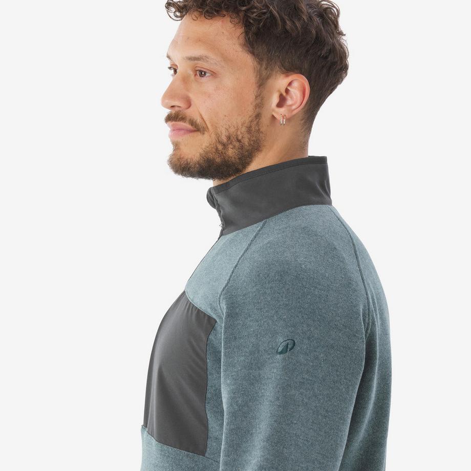 QUECHUA Wanderpullover 1/2 Reissverschluss  