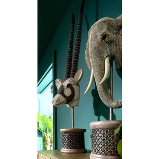 KARE Design Oggetto decorativo Perle a testa di elefante  