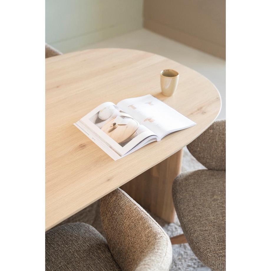 mutoni Table de salle à manger Dex nature 300x110  