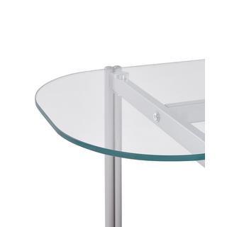 Beliani Tavolino consolle en Ferro Moderno LOVELL  