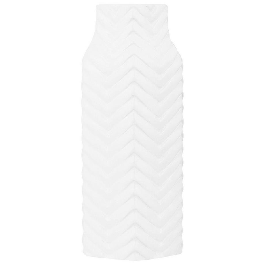 Beliani Vase décoratif en Grès Moderne XANTHOS  