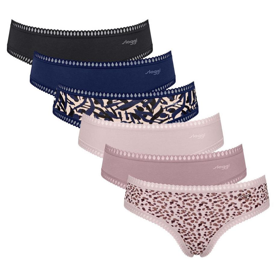 Slip  Pack de 6 Confortable à porter-GO Crush Hipster C6P
