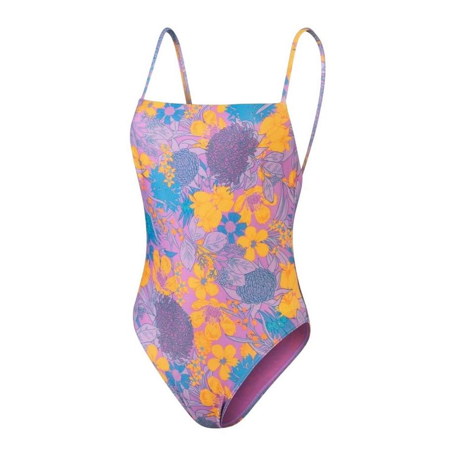 Costume Da Bagno Intero Motivo Floreale
