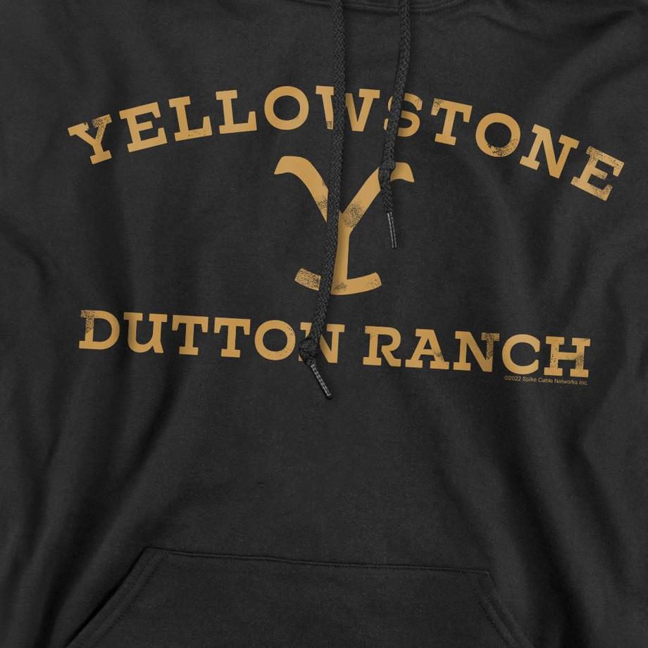 Yellowstone Hoodie mit Bogenlogo-Druck  