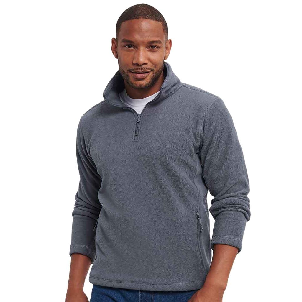 Russell Fleece Oberteil Half Zip  