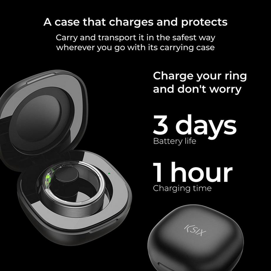 KSiX  Bague connectée Saturn - L 