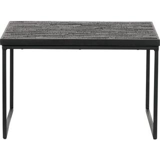 mutoni Table d'appoint Sharing noir 60x60  