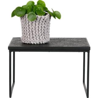 mutoni Table d'appoint Sharing noir 60x60  