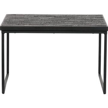 Table d&#039;appoint Sharing noir 60x60