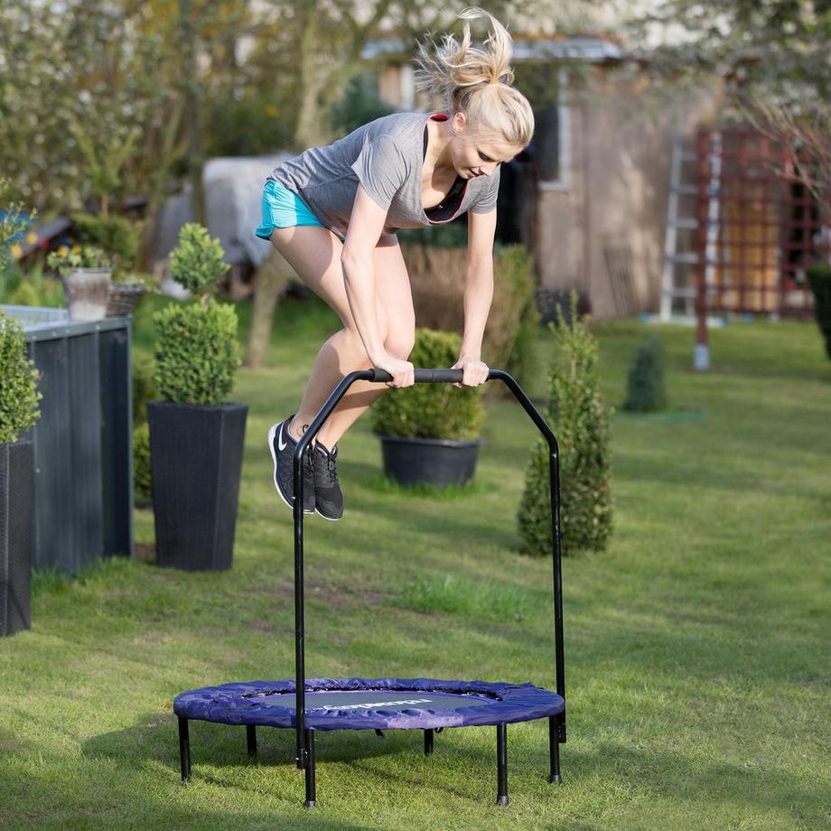 B2X  Trampoline pliable avec poignée 