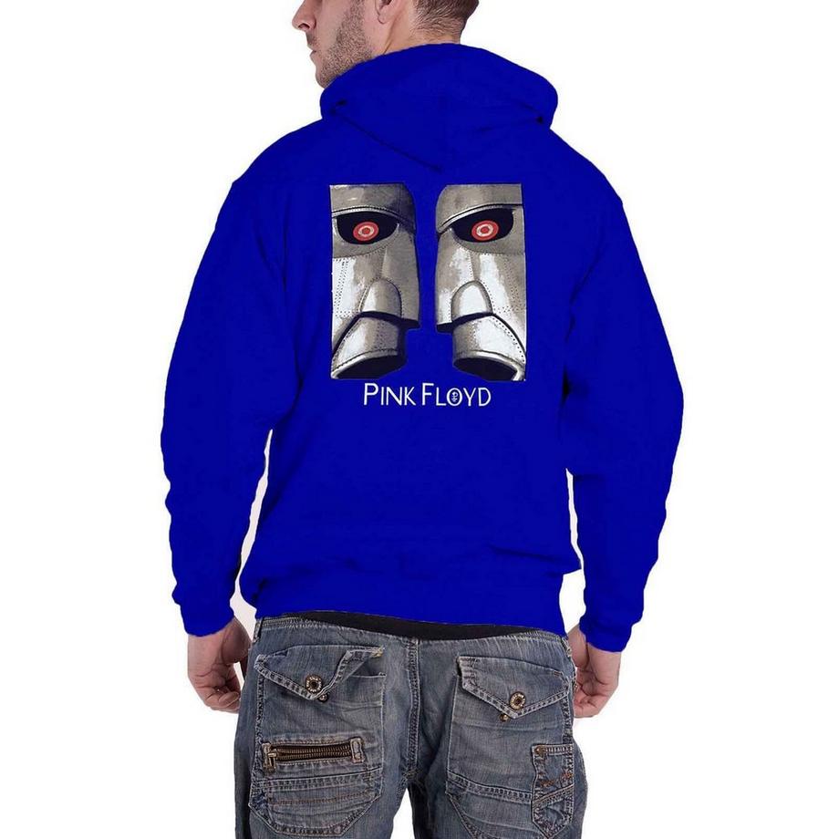 Pink Floyd Metal Heads Close Up Sweat à capuche zippé  