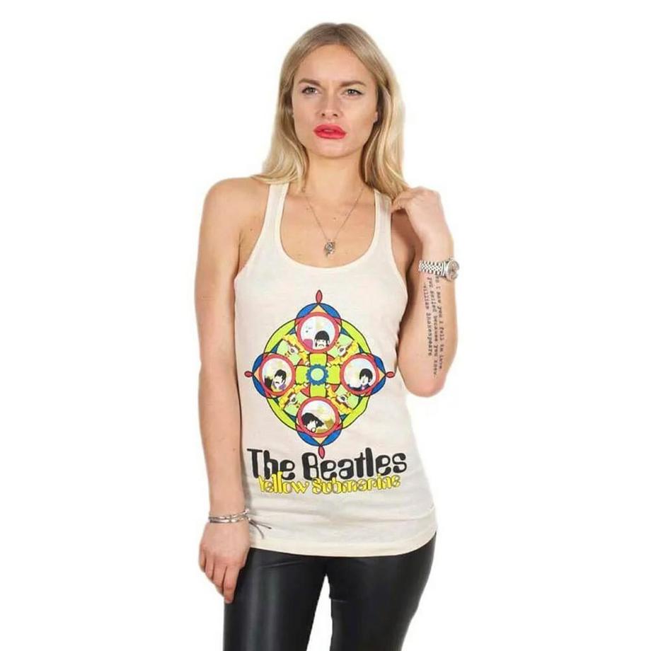 The Beatles Yellow Submarine Racerback Tanktop  