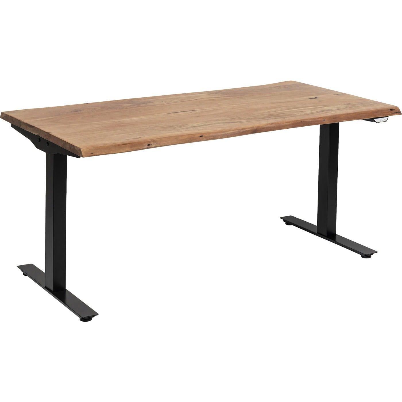 KARE Design Table Office Harmony réglable en hauteur Noir 160x80  