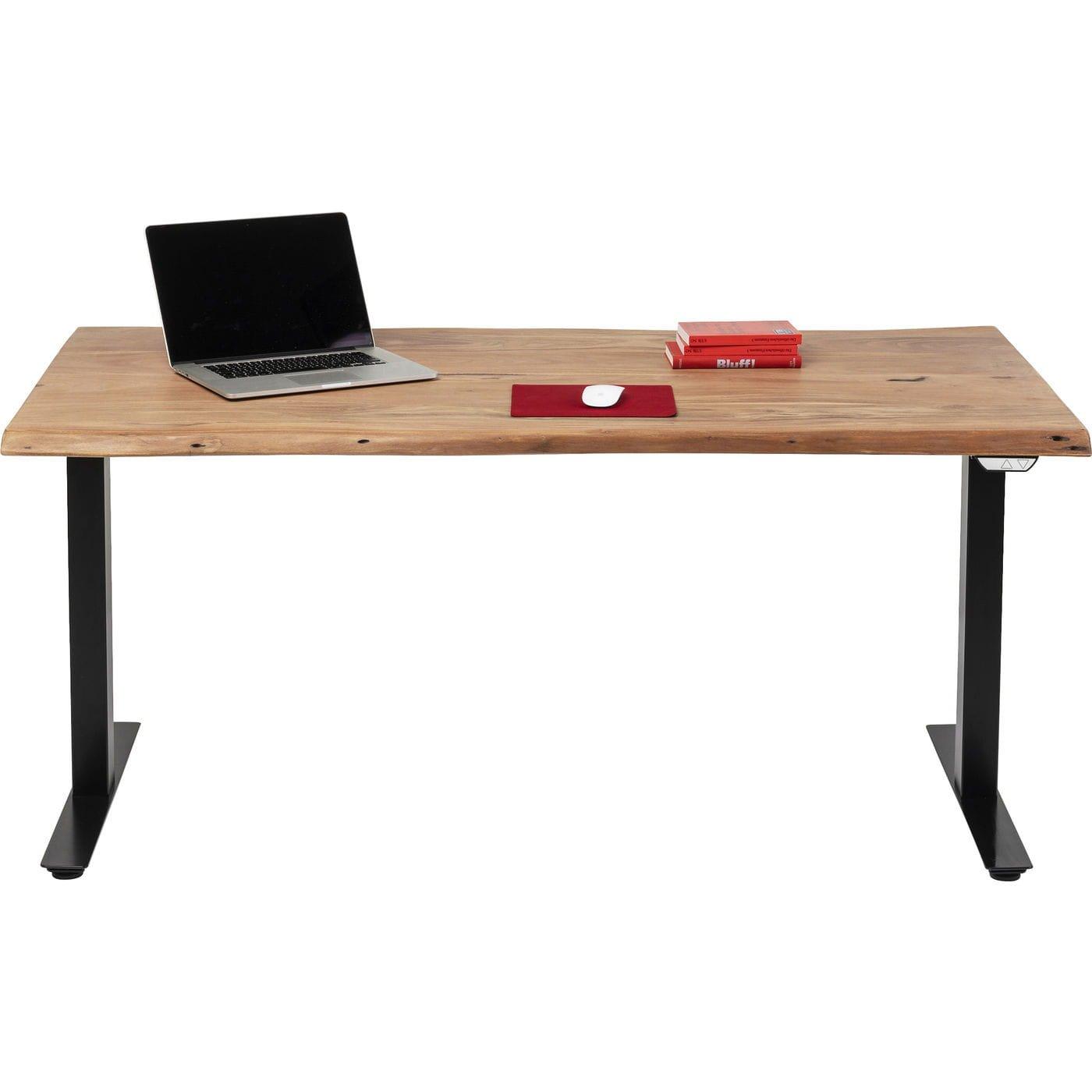 KARE Design Table Office Harmony réglable en hauteur Noir 160x80  