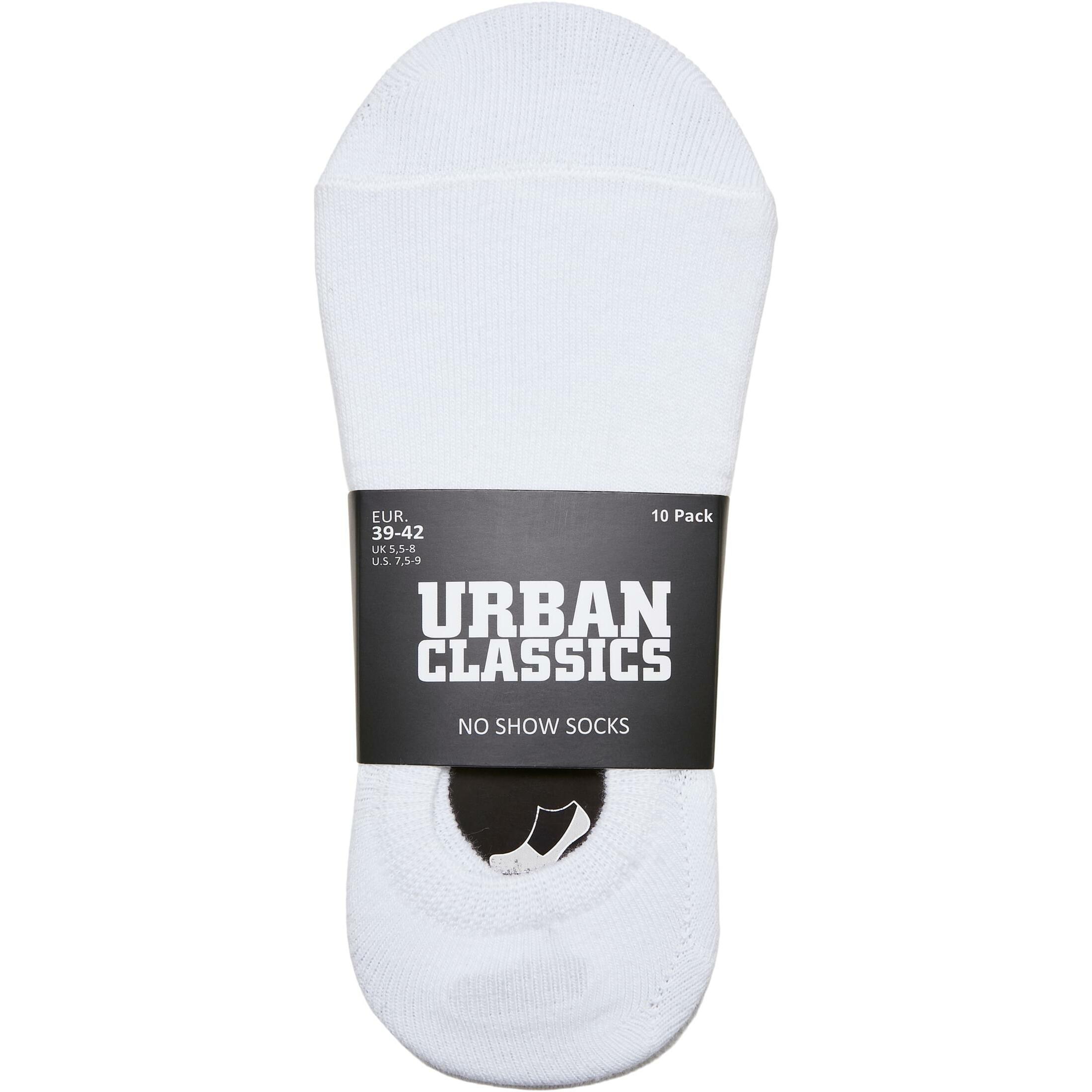 URBAN CLASSICS  paires de chaussettes no show (x10) 