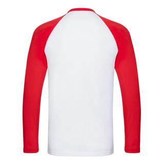 Fruit of the Loom Baseball Langarm T-Shirt  