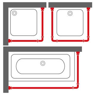 Sealskin Duschstange aluminium  