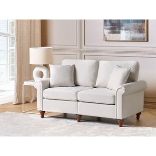 Beliani 2 Sitzer Sofa aus Polyester Klassisch GINNERUP  