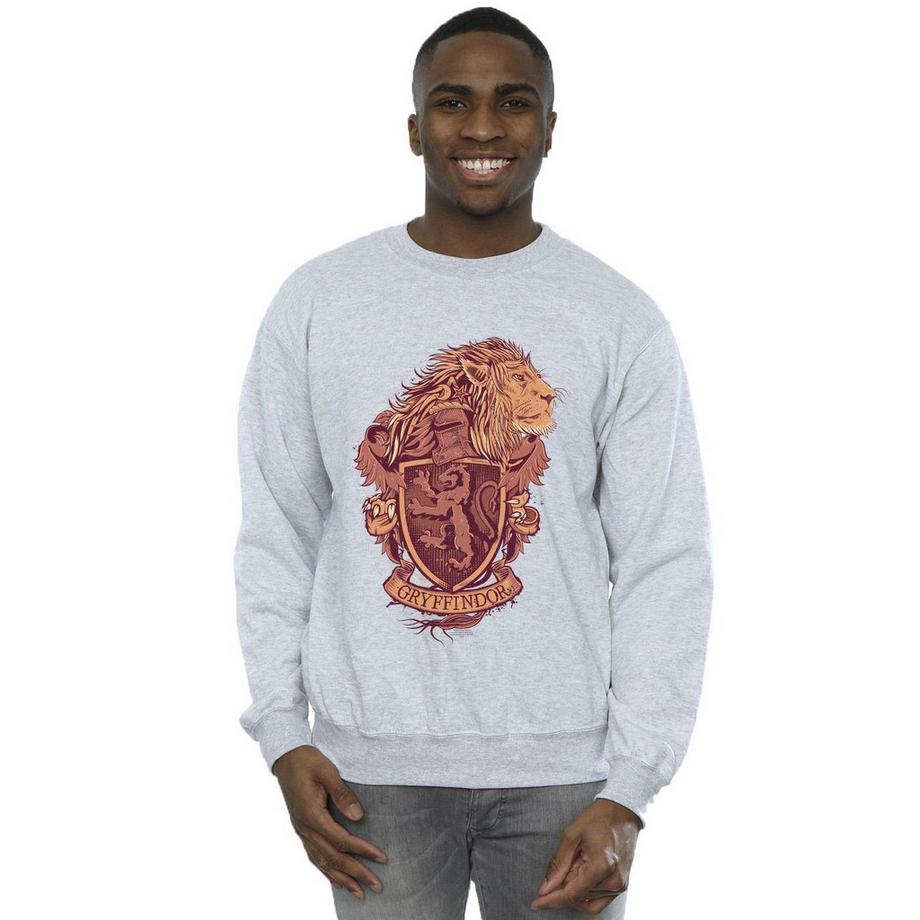 HARRY-POTTER Gryffindor Sweatshirt Col Rond  