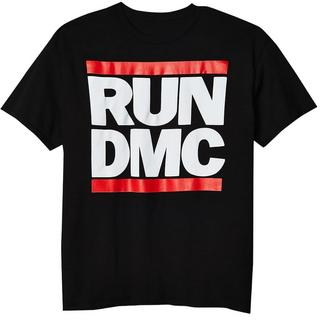 Run DMC RUN DMC Logo Print T-Shirt  