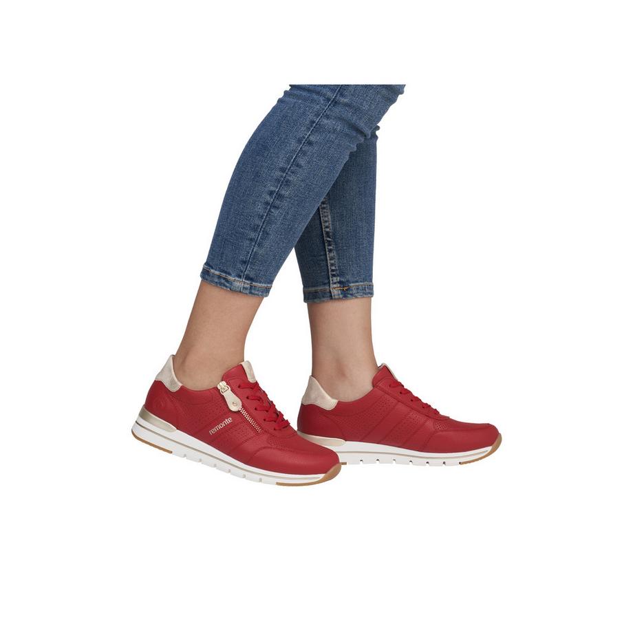 Remonte Sneaker con zip laterale e plantare estraibile  